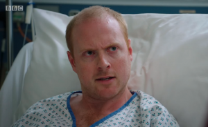 Charlie Clements in Holby City