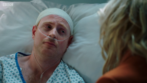 Charlie Clements in Holby City