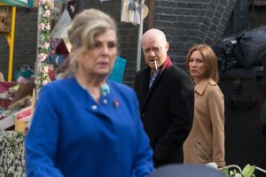 Max worries that Rainie is sick in EastEnders 