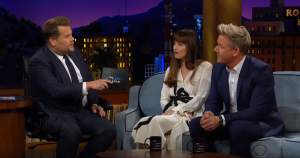 Gordon Ramsay on The Late Late Show with James Corden