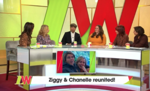Ziggy Lichman and Chanelle Hayes on Loose Women