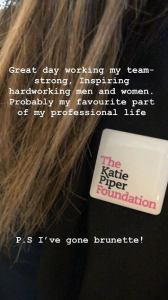 Katie Piper's new hair