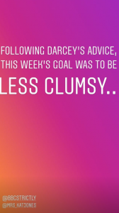 Seann Walsh takes a fall in rehearsals