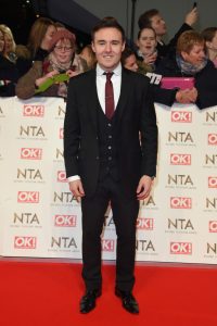 Alan Halsall attends the National Television Awards