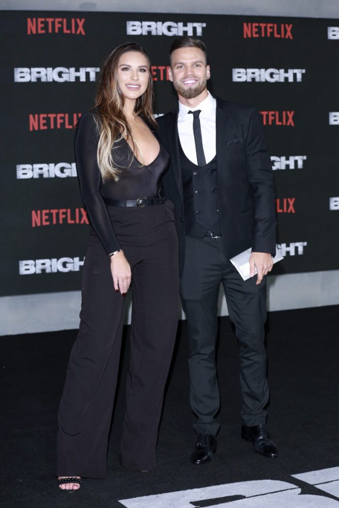 Jess Shears and Dom Lever, Bright - UK film premiere at the BFI in London.