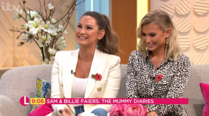 Sam and Billie Faiers on Lorraine
