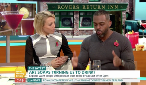 Richard Blackwood on Good Morning Britain 