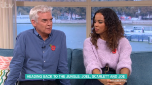 Phillip Schofield and Rochelle Humes on This Morning