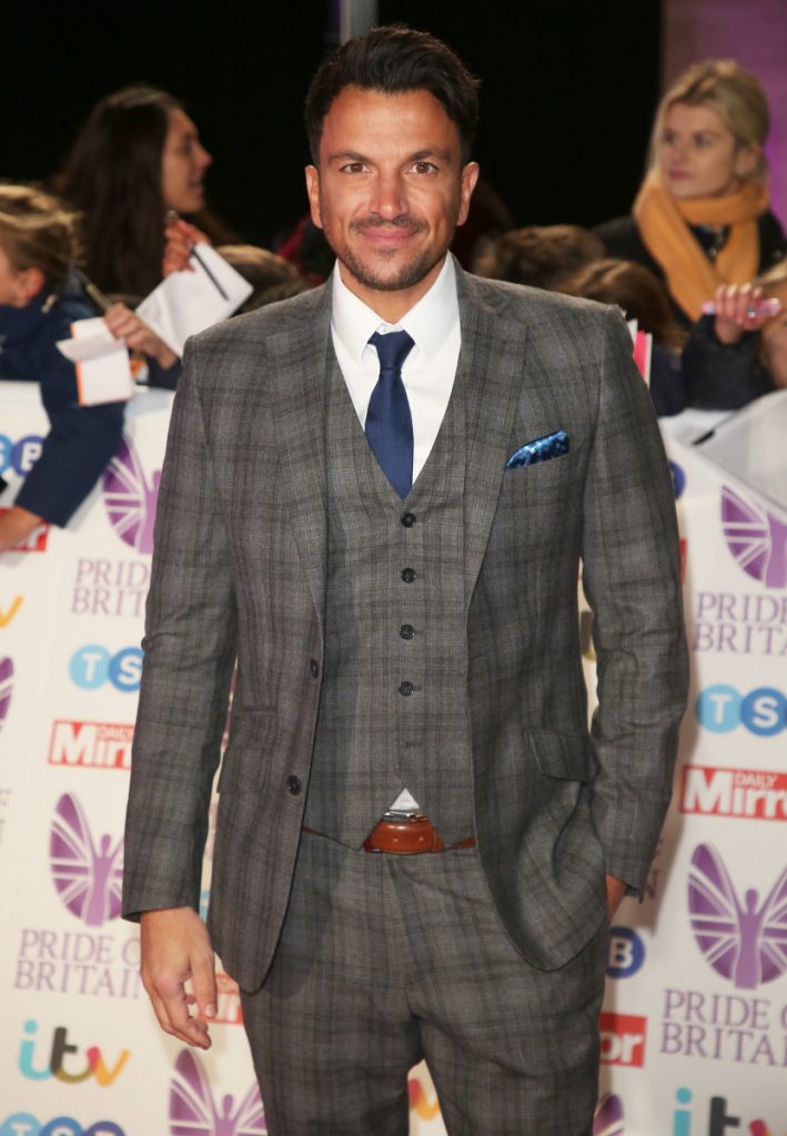 Peter Andre, Pride of Britain 2018, Grosvenor House Hotel, London UK, 29 October 2018, Photo by Brett D. Cove