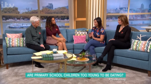 Phil Schofield and Rochelle Humes on This Morning