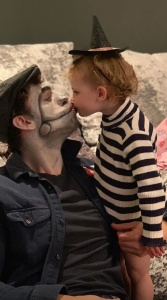 Kelvin Fletcher and daughter Marnie Molly