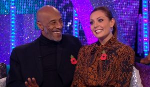 Amy Dowden and Danny John Jules on Strictly It Takes Two