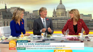 Charlotte Hawkins, Richard Madeley and Kate Garraway on GMB