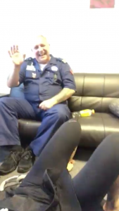 The medic in Kate video