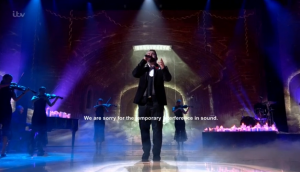 The public vote was closed as a result of the technical issues (Credit: ITV)