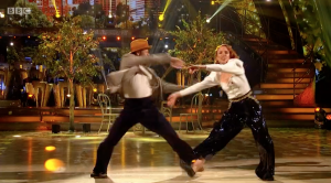 Strictly Come Dancing couple dancing