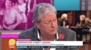 Charles Lawson opened up about returning to Coronation Street 