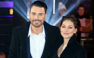 Rylan Clark-Neal and Emma Willis at the 'Celebrity Big Brother' 2016 2nd Live Eviction