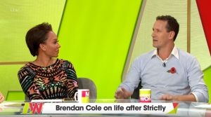 Brendan Cole and Mel B on Loose Women