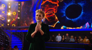 Emma Willis during BB final