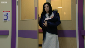 Hayley hospital escape blunder in EastEnders 