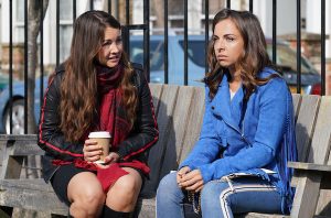Ruby has been confiding in her good mate Stacey (Credit: BBC)