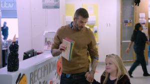 David Beckham and Ella Chadwick at Pride of Britain Awards
