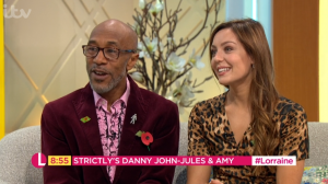 Strictly's Danny John-Jules and Amy Doden on Lorraine