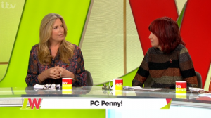 Penny Lancaster and Janet Street Porter on Loose Women