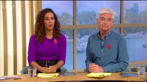 Rochelle and Phil listened as Andy made his point