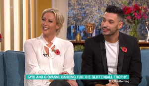 Giovanni Pernice and Faye Tozer on This Morning