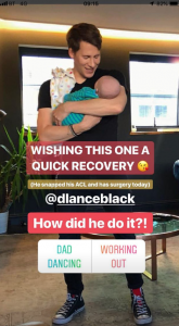 Tom Daley wishing husband Dustin luck ahead of surgery