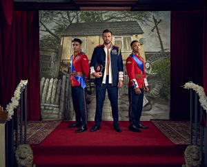 Russ and Mercedes royal wedding in Hollyoaks