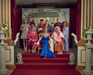 Russ and Mercedes royal wedding in Hollyoaks