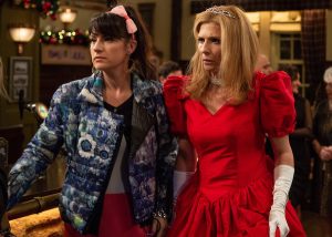 Gabby and Leanna try and split up Bernice and Liam in Emmerdale