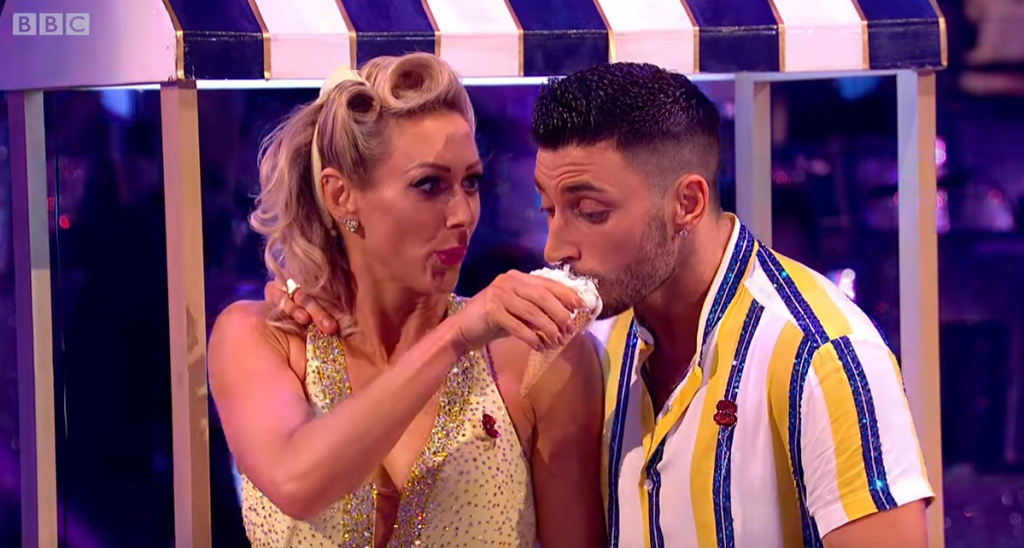 Faye and Giovanni Jive on Strictly