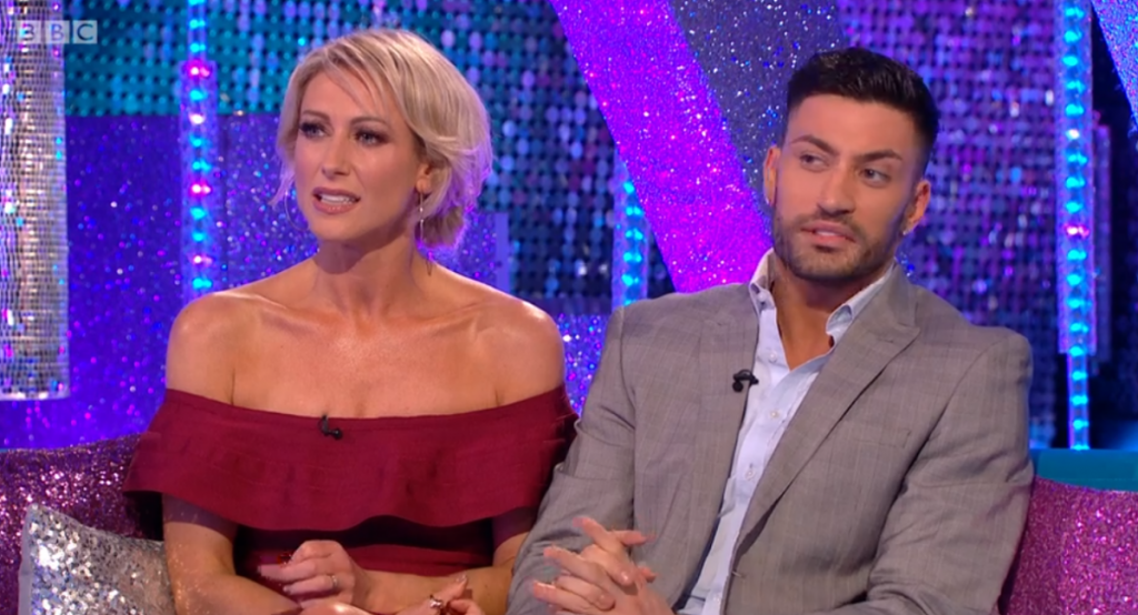 Faye Tozer and Giovanni Pernice on It Takes Two
