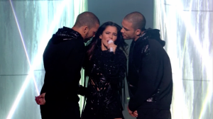 Cheryl made her return on The X Factor stage