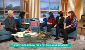 Little boy who wrote letter to Anne Hegerty about autism