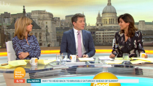 Kate Garraway, Ben Shephard and Susanna Reid on GMB