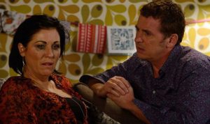 EastEnders Kat Slater and Alfie Moon