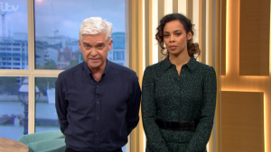 Phillip Schofield and Rochelle Humes on This Morning