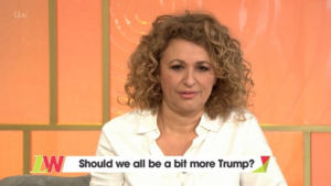 Nadia Sawalha on Loose Women