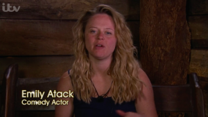 emily atack i'm a celeb
