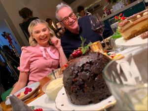 georgia toffolo larry lamb i'm a celeb