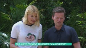 Holly and Dec looked worried