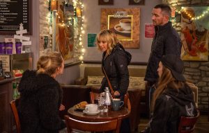 Dawn brings trouble for Harriet in Emmerdale