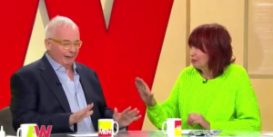 Janet and Biggins on the panel