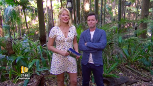 Holly and Dec in the jungle