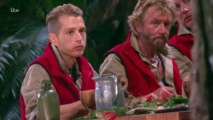 James and Noel in camp